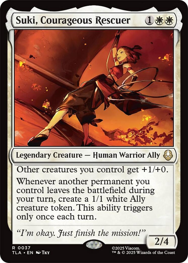 Image for Suki, Courageous Rescuer [37] - Magic: The Gathering