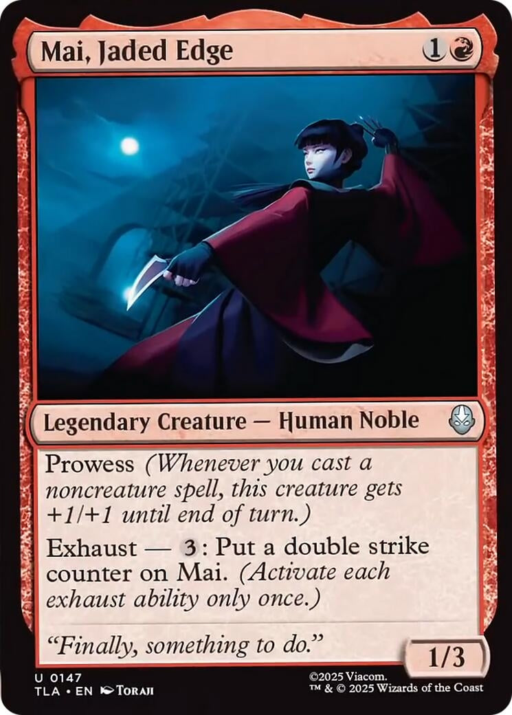 Image for Mai, Jaded Edge [147] - Magic: The Gathering