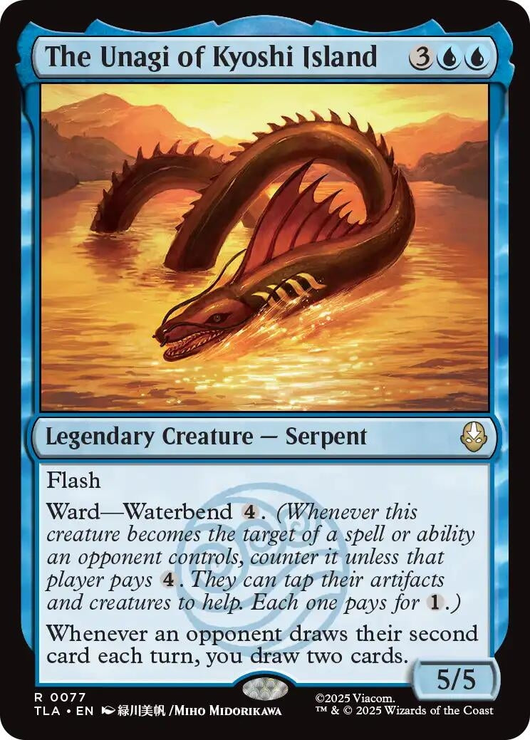 Image for The Unagi of Kyoshi Island [77] - Magic: The Gathering