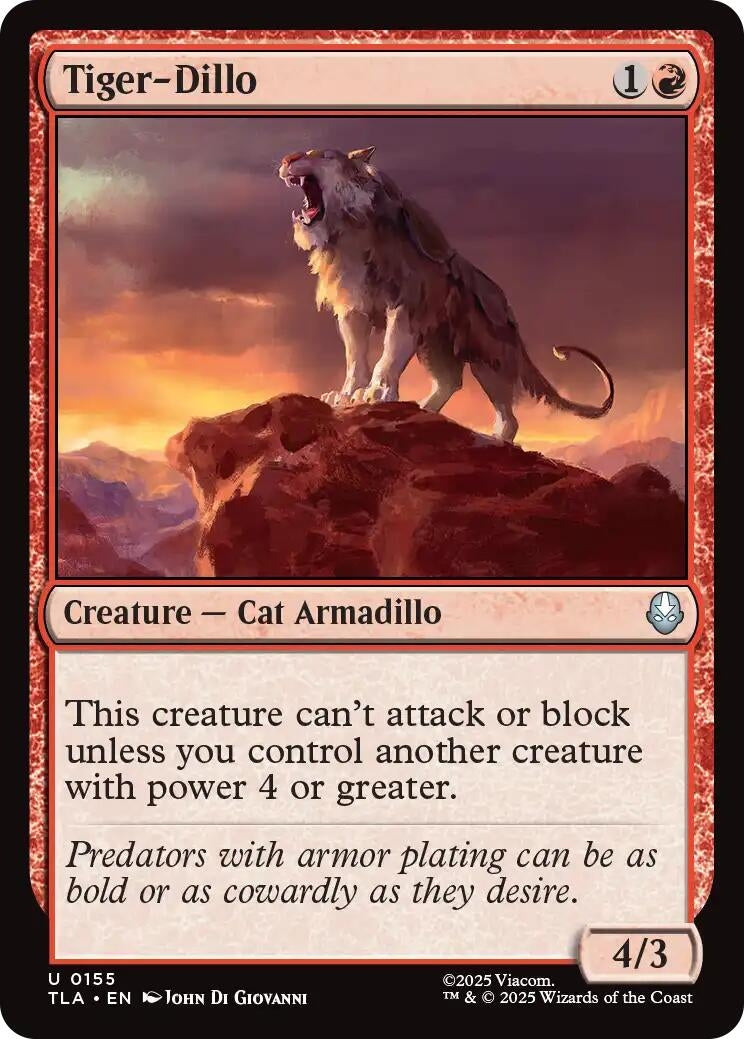 Image for Tiger-Dillo [155] - Magic: The Gathering