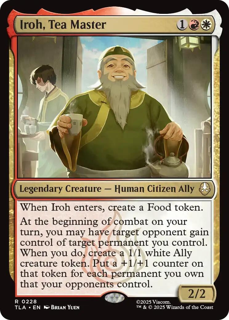 Image for Iroh, Tea Master [228] - Magic: The Gathering