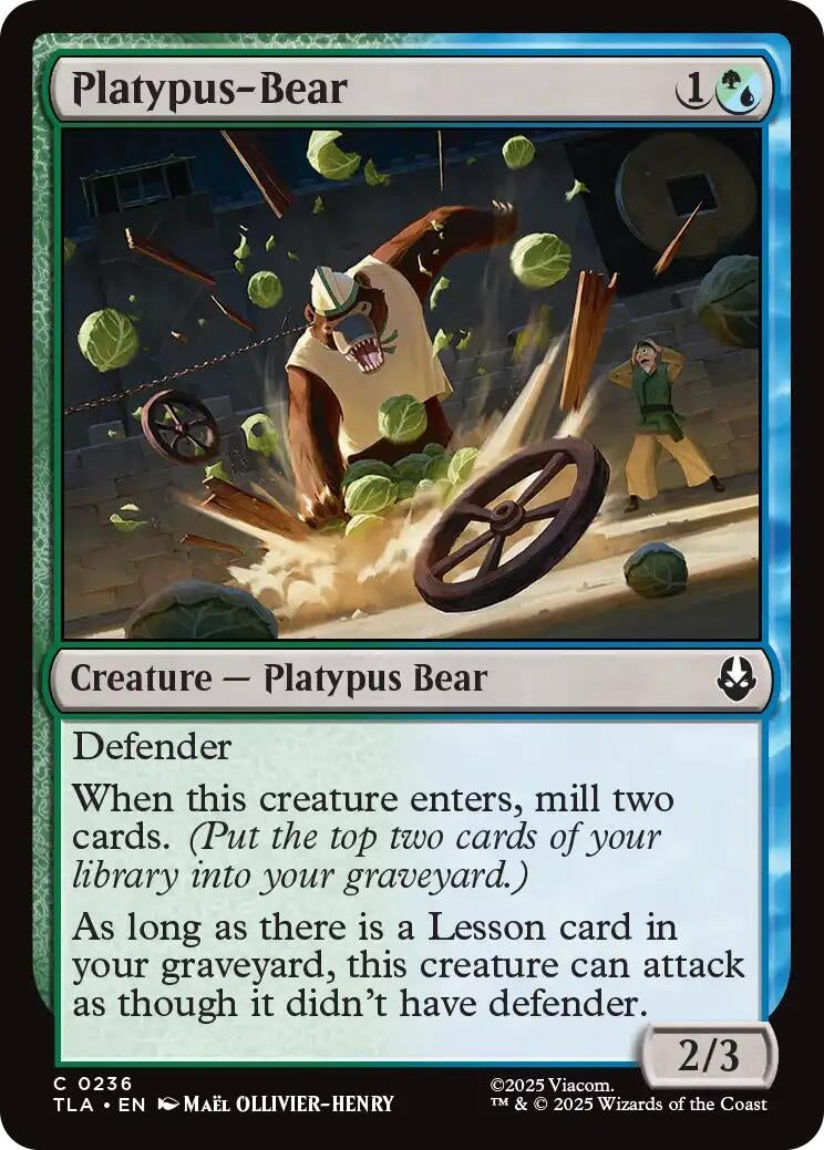 Image for Platypus-Bear [236] - Magic: The Gathering