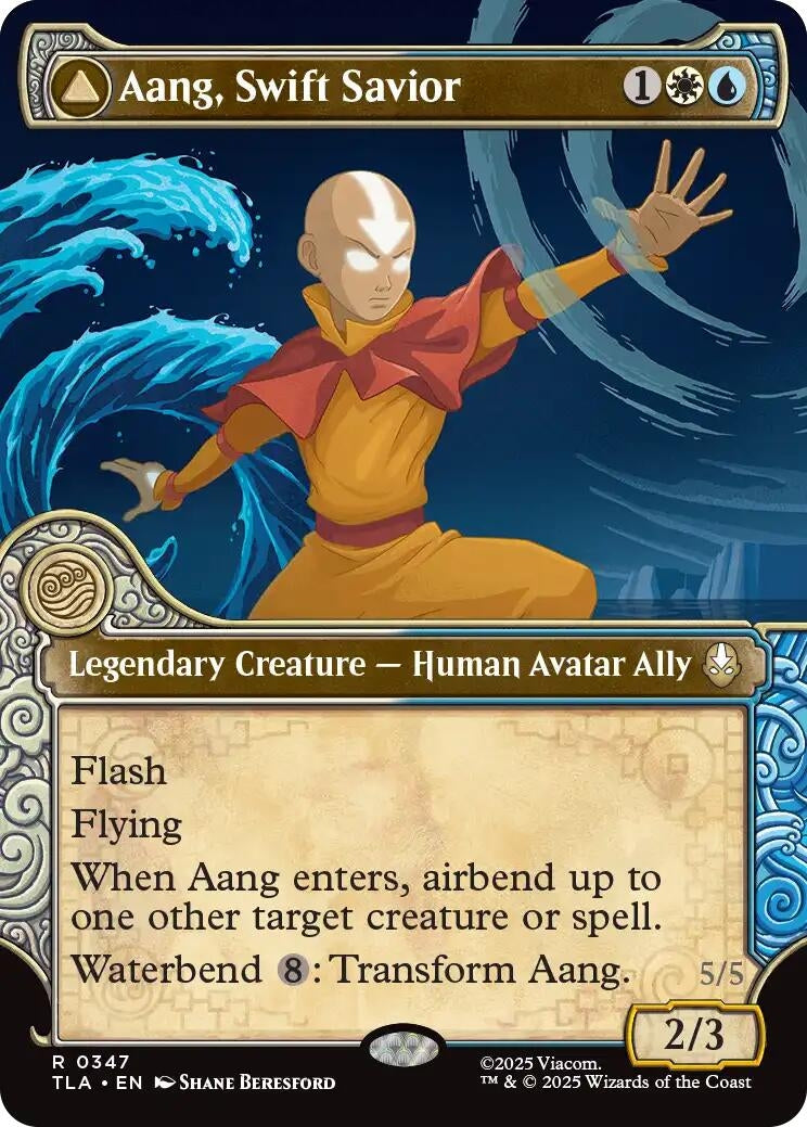 Image for Aang, Swift Savior (Showcase) [347] - Magic: The Gathering