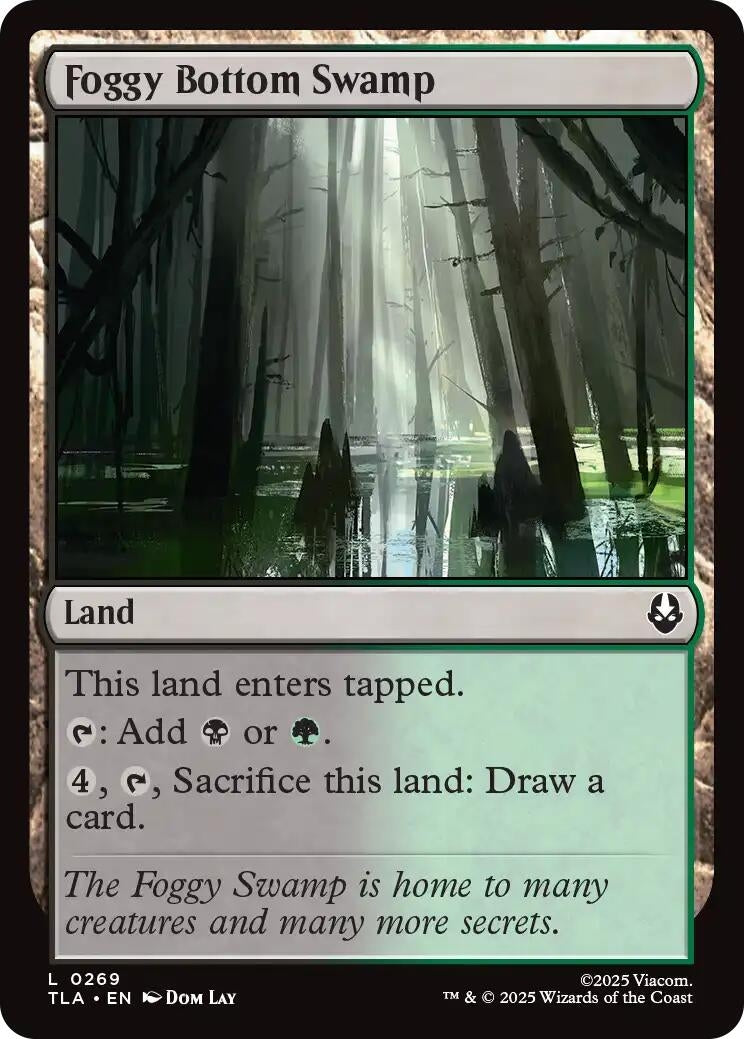 Image for Foggy Bottom Swamp [269] - Magic: The Gathering