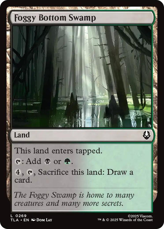 Image for Foggy Bottom Swamp [269] - Magic: The Gathering