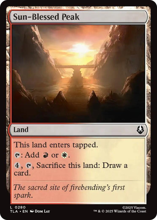 Image for Sun-Blessed Peak [280] - Magic: The Gathering