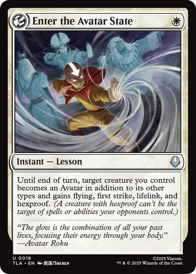 Image for Enter the Avatar State [18] - Magic: The Gathering