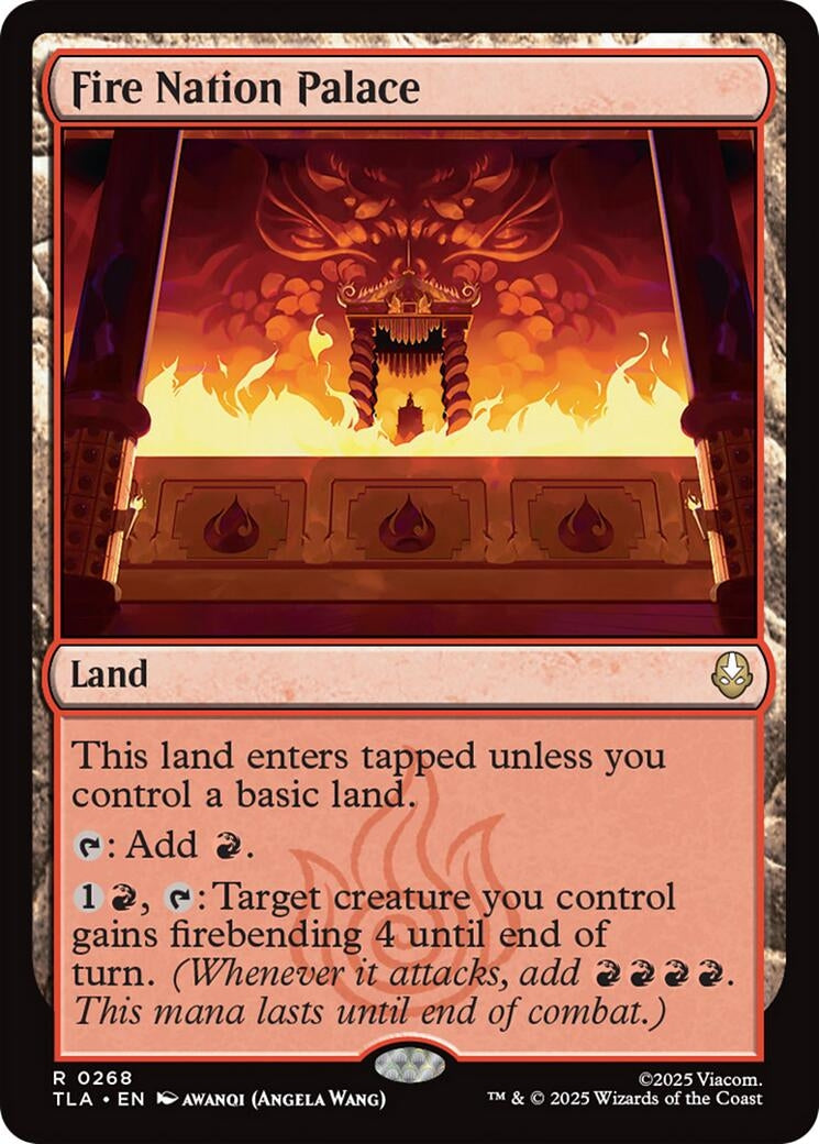 Image for Fire Nation Palace [268] - Magic: The Gathering