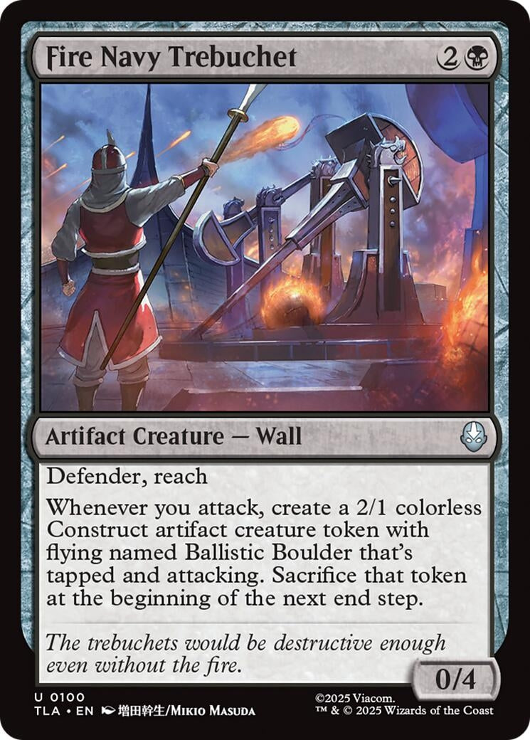 Image for Fire Navy Trebuchet [100] - Magic: The Gathering