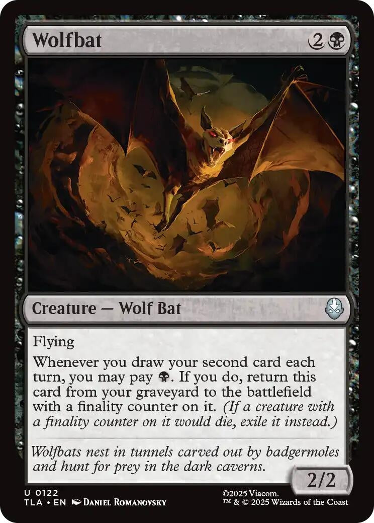 Image for Wolfbat [122] - Magic: The Gathering