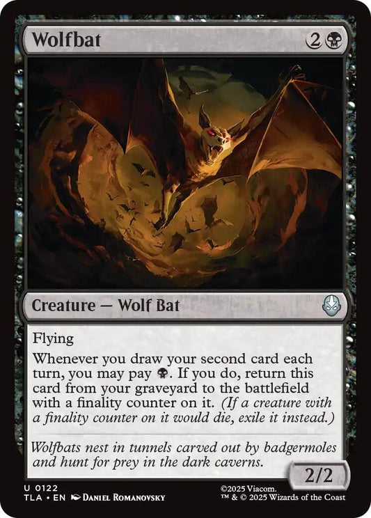 Image for Wolfbat [122] - Magic: The Gathering