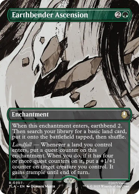 Image for Earthbender Ascension (Borderless) [307] - Magic: The Gathering