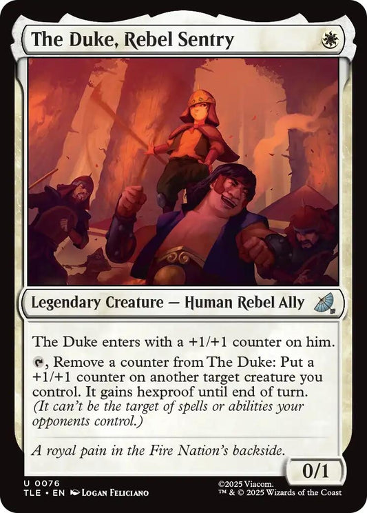 Image for The Duke, Rebel Sentry [76] - Magic: The Gathering