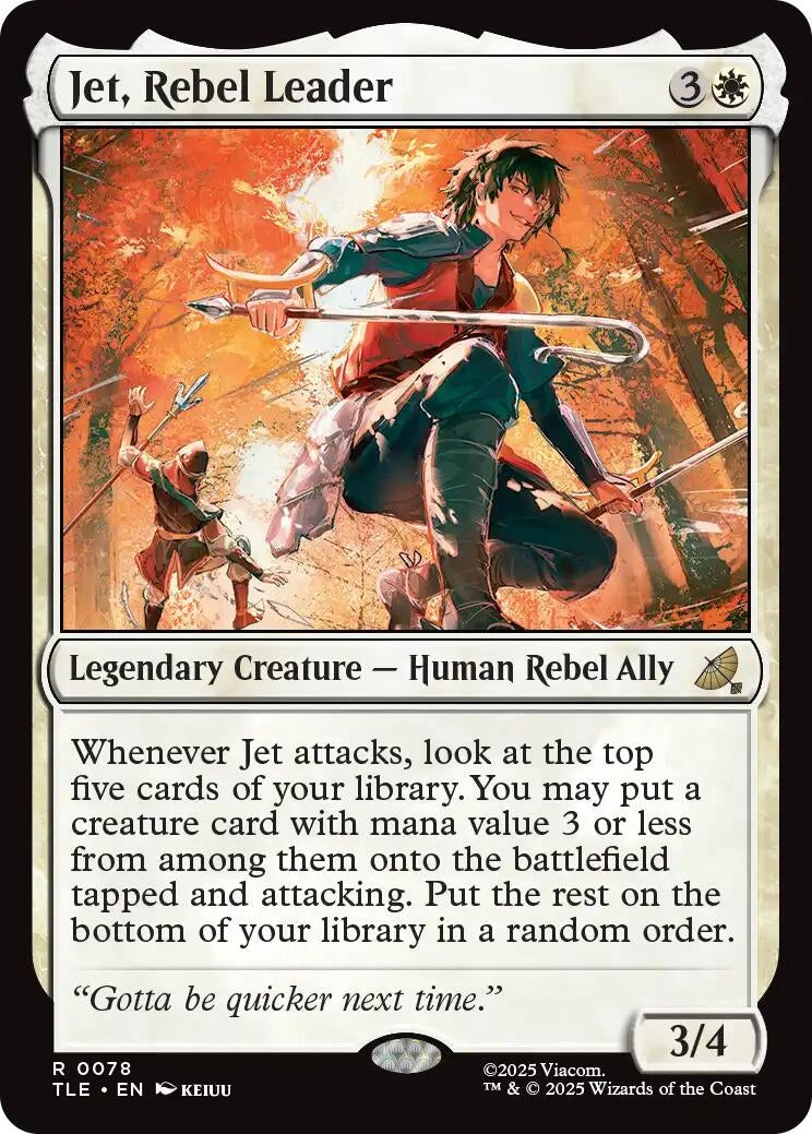 Image for Jet, Rebel Leader [78] - Magic: The Gathering
