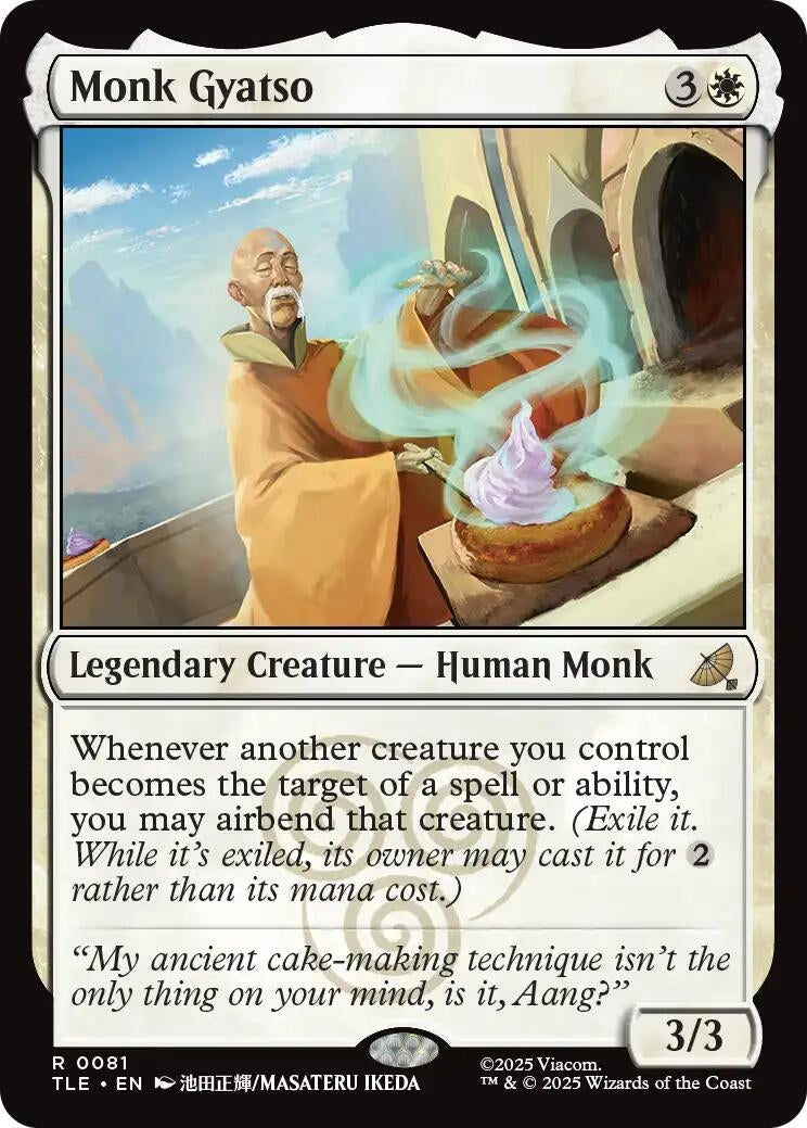 Image for Monk Gyatso [81] - Magic: The Gathering