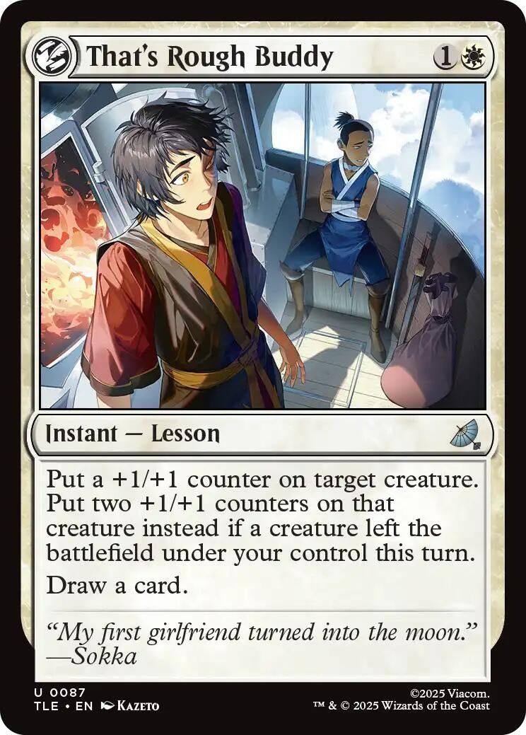 Image for That's Rough Buddy [87] - Magic: The Gathering