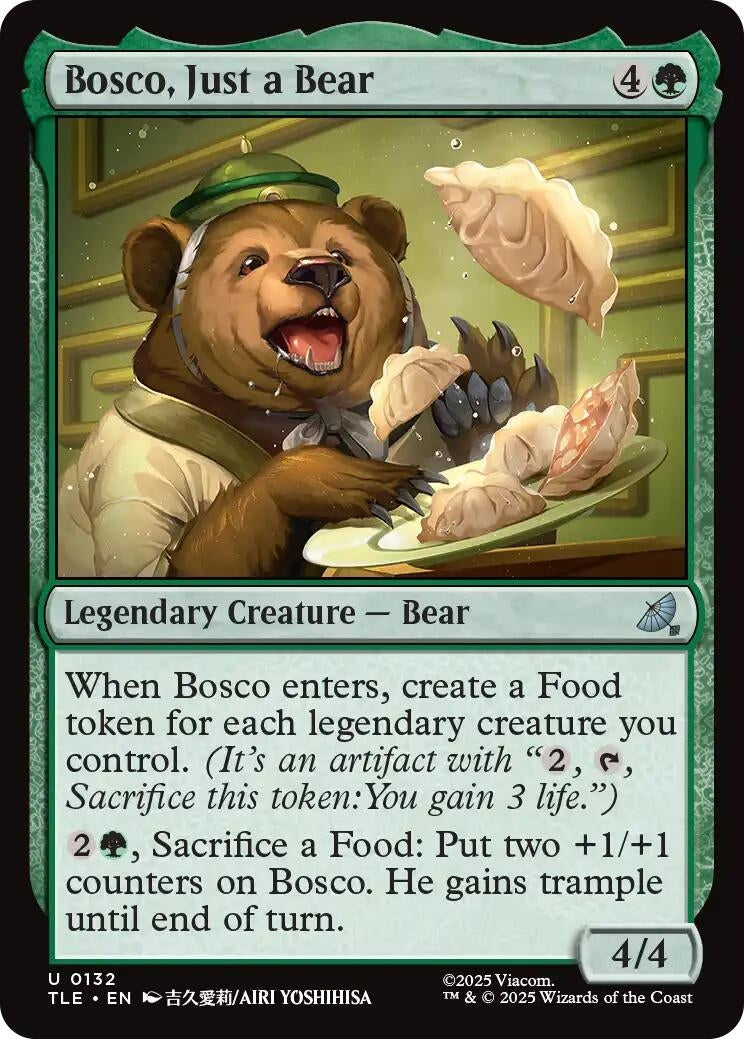 Image for Bosco, Just a Bear [132] - Magic: The Gathering