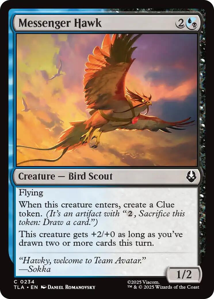 Image for Messenger Hawk [234] - Magic: The Gathering