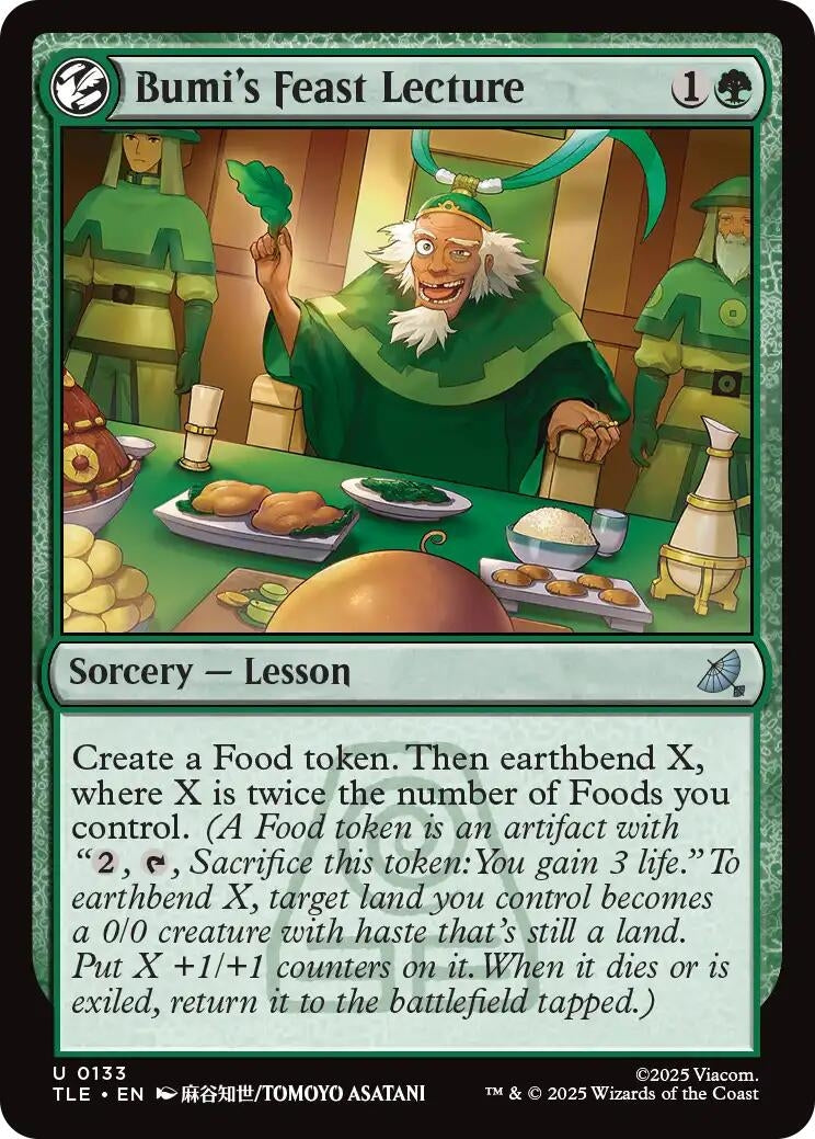Image for Bumi's Feast Lecture [133] - Magic: The Gathering