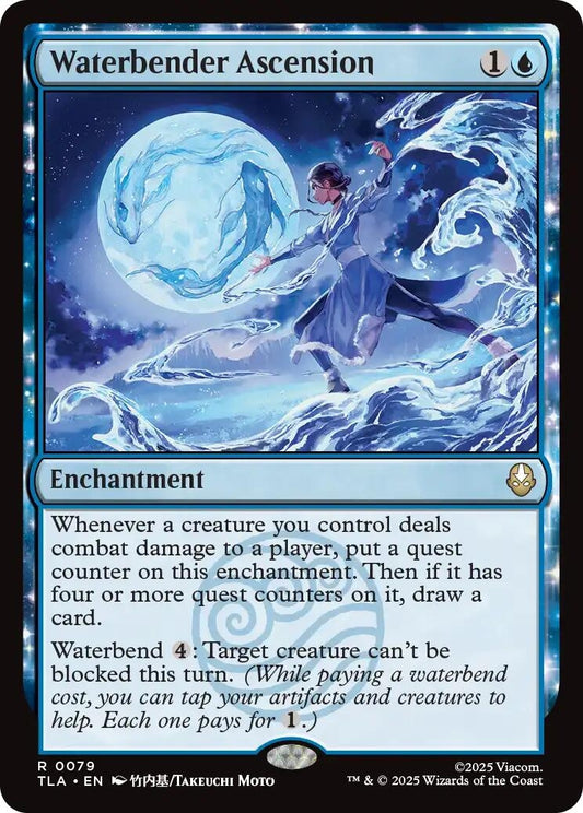 Image for Waterbender Ascension [79] - Magic: The Gathering