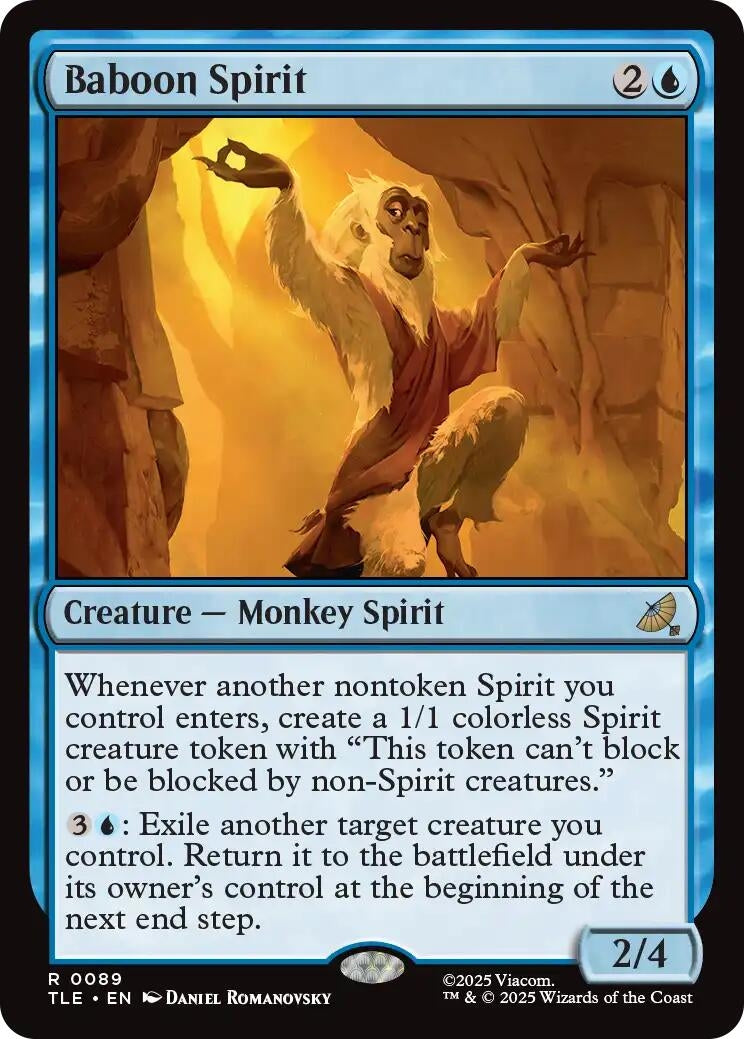 Image for Baboon Spirit [89] - Magic: The Gathering