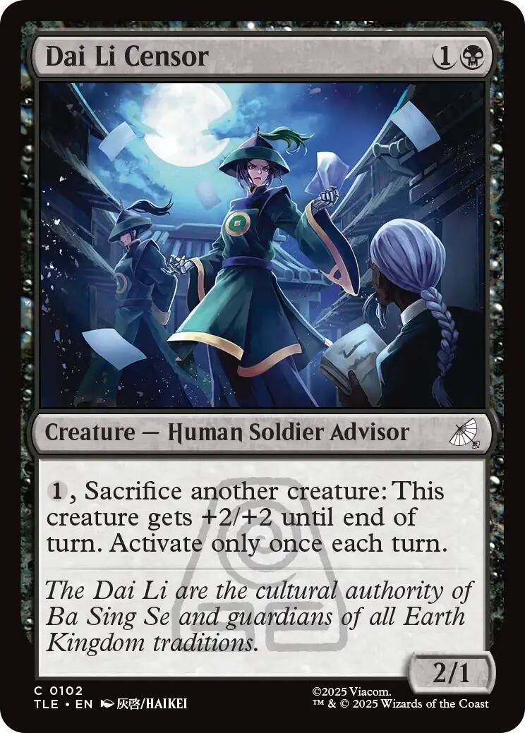 Image for Dai Li Censor [102] - Magic: The Gathering
