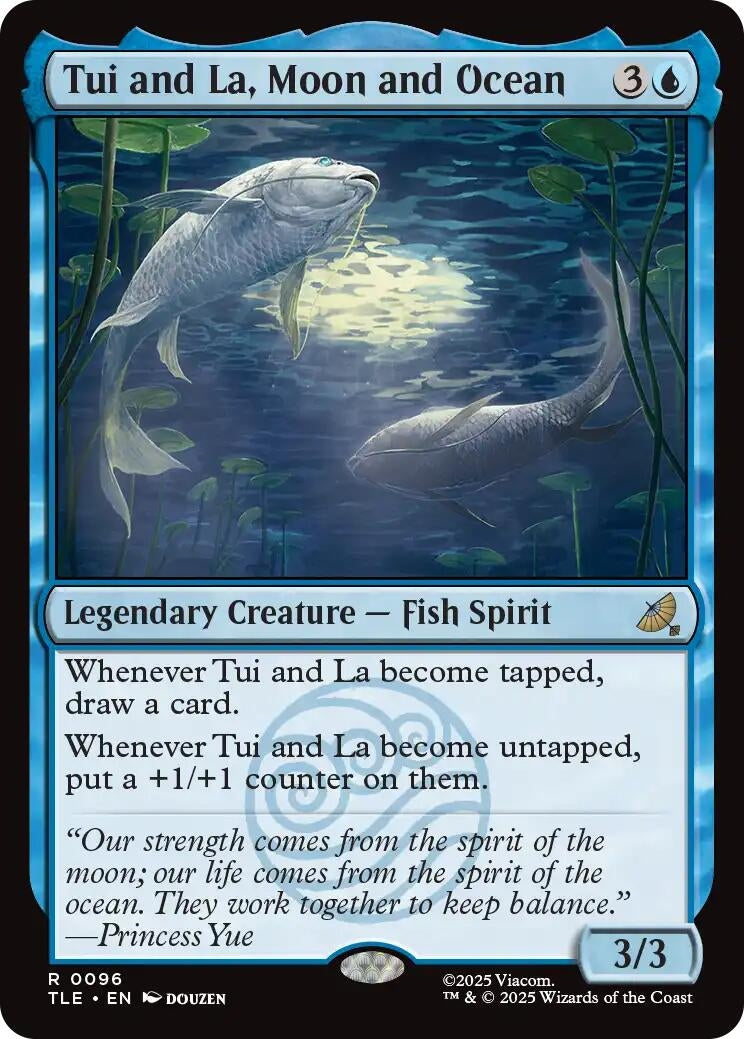 Image for Tui and La, Moon and Ocean [96] - Magic: The Gathering
