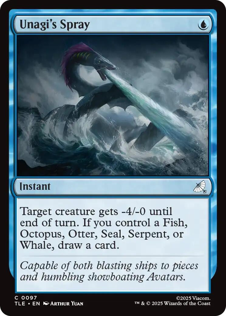 Image for Unagi's Spray [97] - Magic: The Gathering
