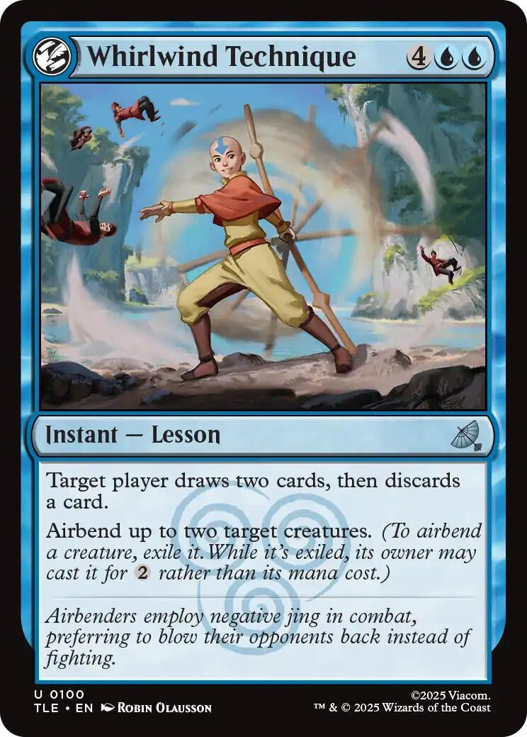 Image for Whirlwind Technique [100] - Magic: The Gathering