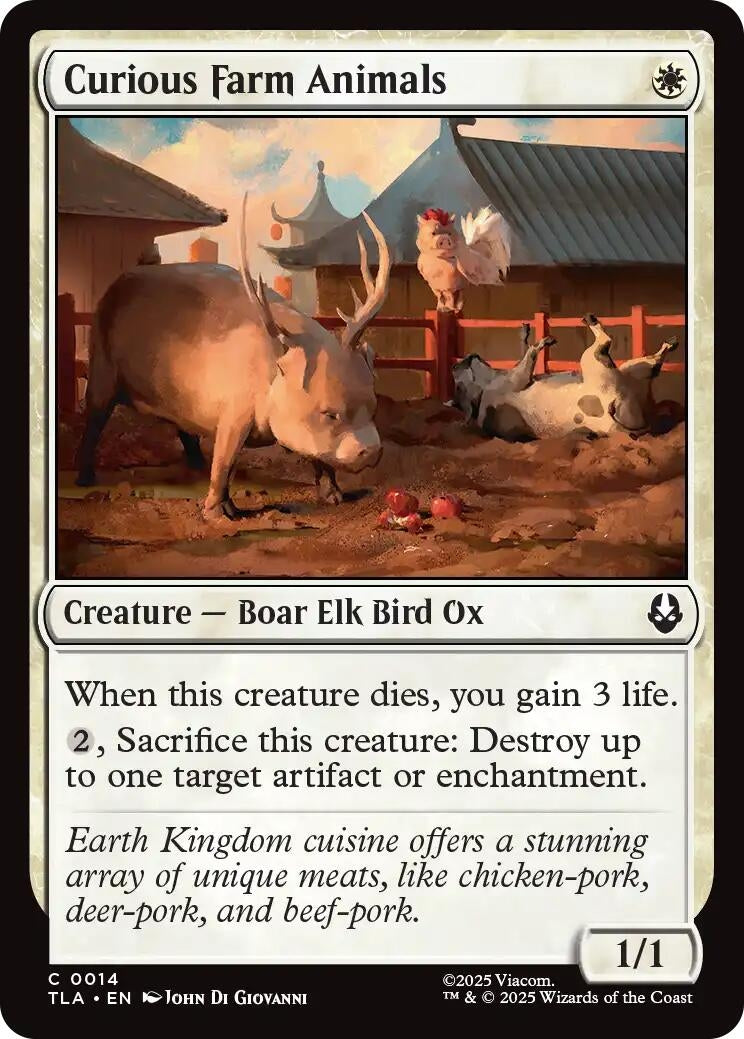 Image for Curious Farm Animals [14] - Magic: The Gathering