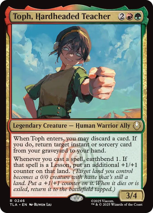 Image for Toph, Hardheaded Teacher [246] - Magic: The Gathering