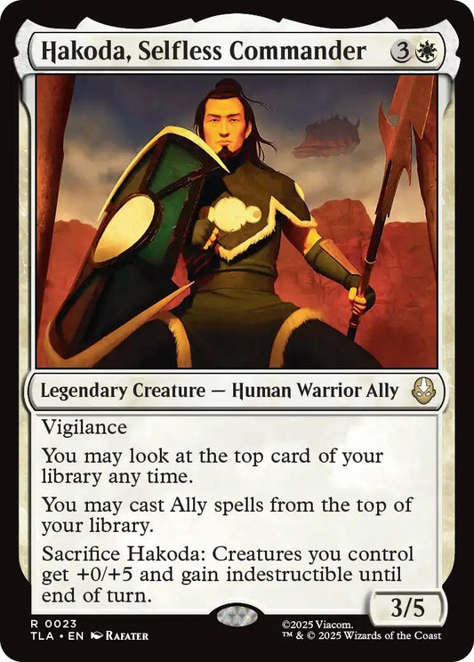 Image for Hakoda, Selfless Commander [23] - Magic: The Gathering
