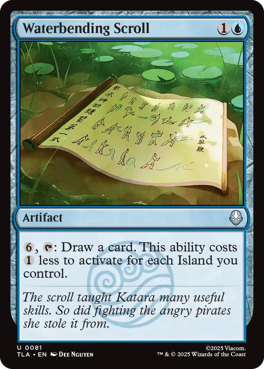 Image for Waterbending Scroll [81] - Magic: The Gathering
