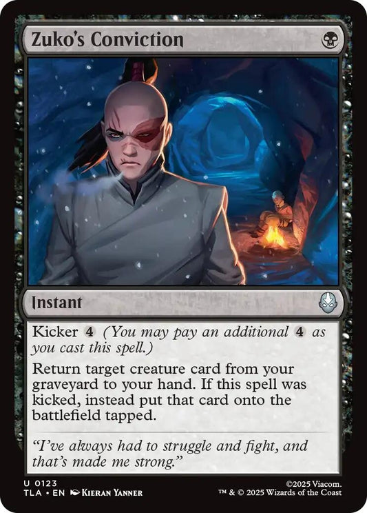Image for Zuko's Conviction [123] - Magic: The Gathering