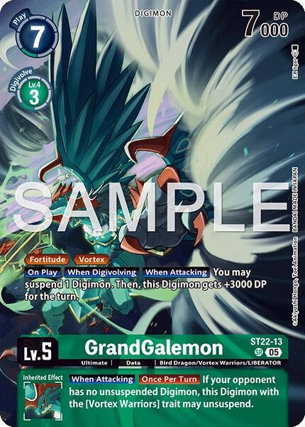 Image for GrandGalemon [ST22-13 SR] - Digimon Card Game