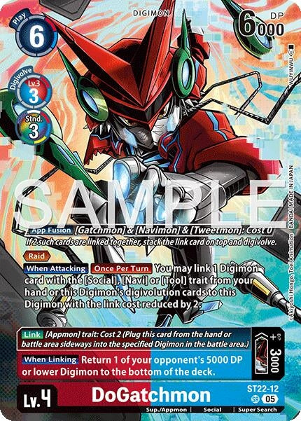 Image for DoGatchmon [ST22-12 SR] - Digimon Card Game