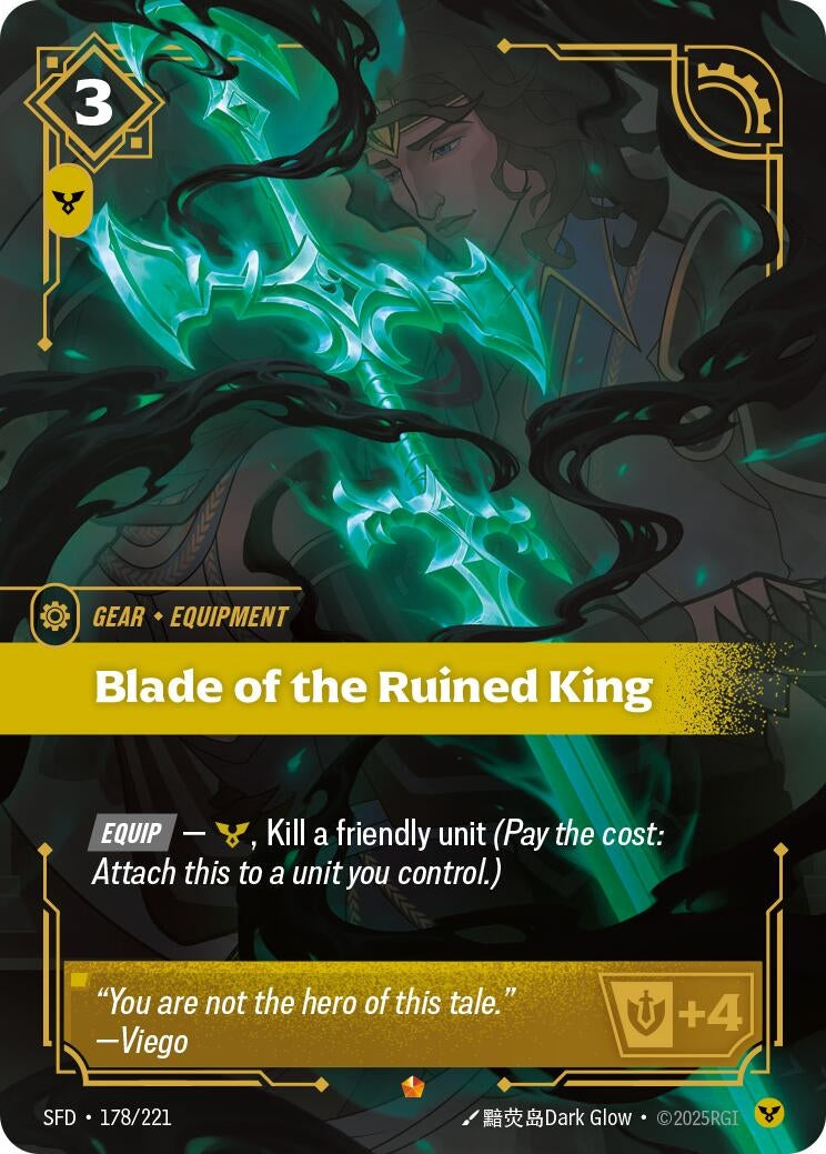 Image for Blade of the Ruined King [178/221] - Riftbound: League of Legends Trading Card Game