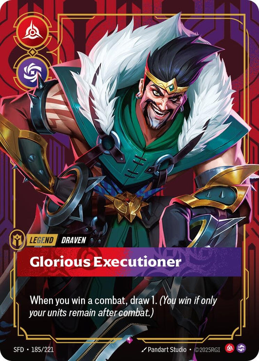 Image for Draven - Glorious Executioner [185/221] - Riftbound: League of Legends Trading Card Game