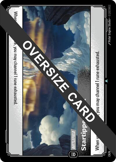 Image for Startipped Peak (Oversized) [288/298] - Riftbound: League of Legends Trading Card Game