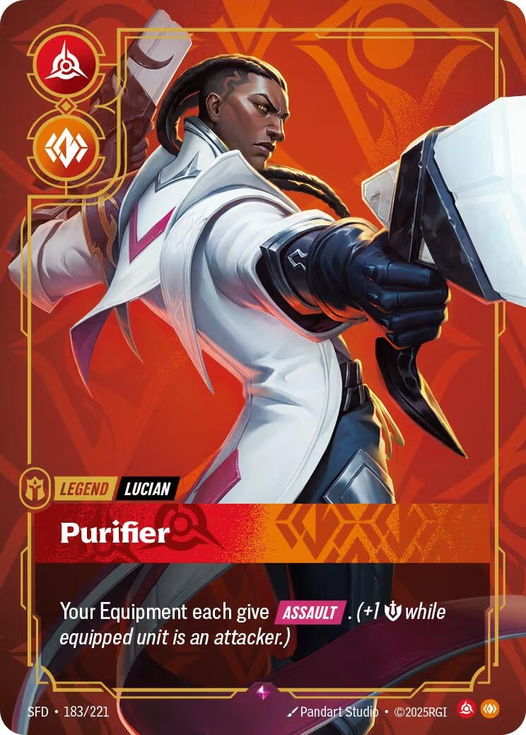 Image for Lucian - Purifier [183/221] - Riftbound: League of Legends Trading Card Game