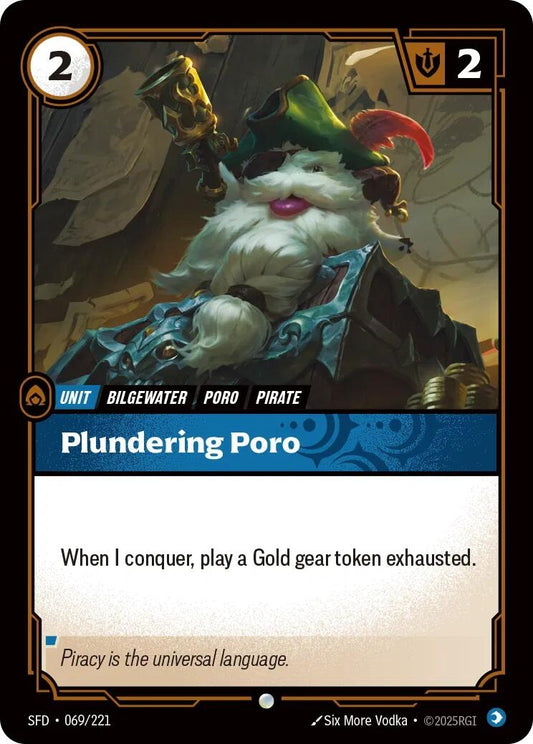 Image for Plundering Poro [069/221] - Riftbound: League of Legends Trading Card Game
