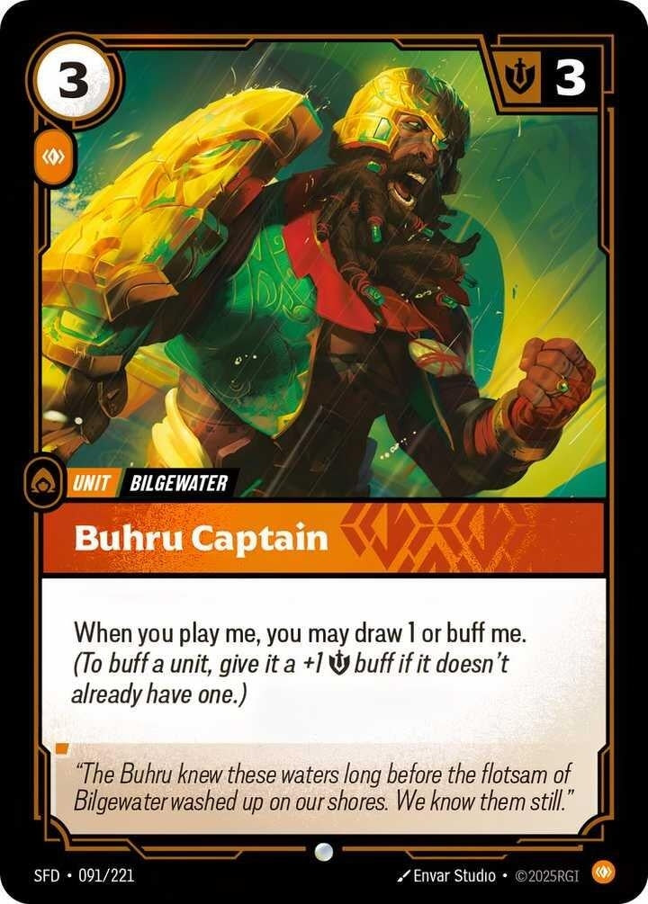 Image for Buhru Captain [091/221] - Riftbound: League of Legends Trading Card Game
