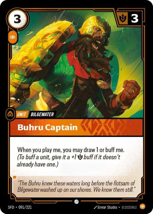 Image for Buhru Captain [091/221] - Riftbound: League of Legends Trading Card Game