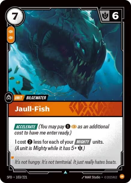 Image for Jaull-Fish [103/221] - Riftbound: League of Legends Trading Card Game