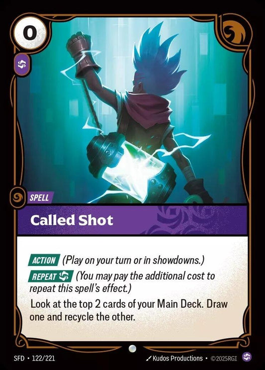 Image for Called Shot [122/221] - Riftbound: League of Legends Trading Card Game
