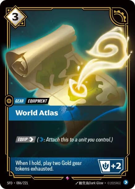 Image for World Atlas [086/221] - Riftbound: League of Legends Trading Card Game