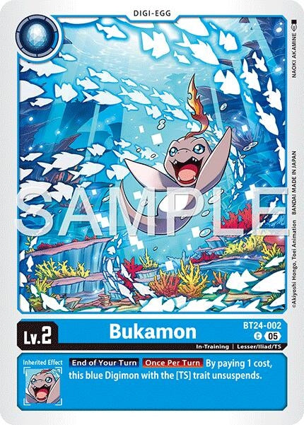 Image for Bukamon [BT24-002 C] - Digimon Card Game
