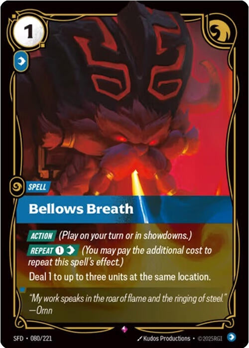 Image for Bellows Breath [080/221] - Riftbound: League of Legends Trading Card Game