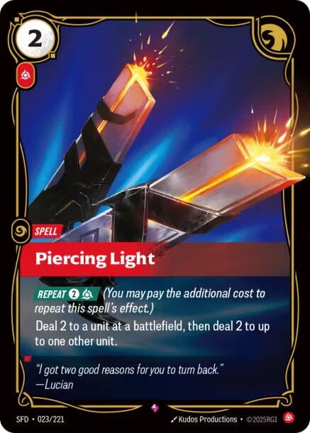 Image for Piercing Light [023/221] - Riftbound: League of Legends Trading Card Game