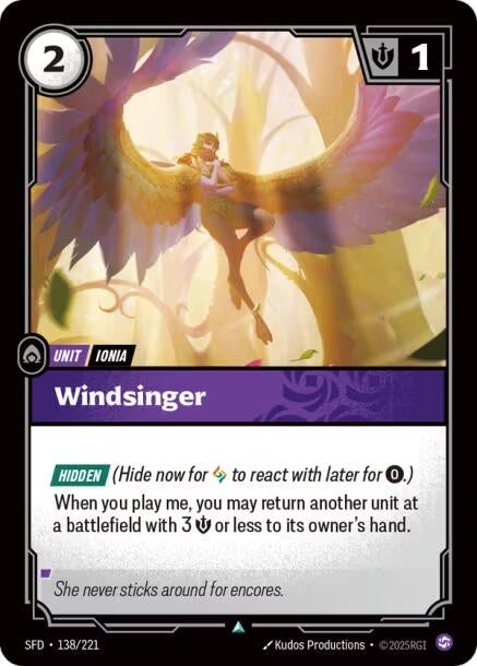 Image for Windsinger [138/221] - Riftbound: League of Legends Trading Card Game
